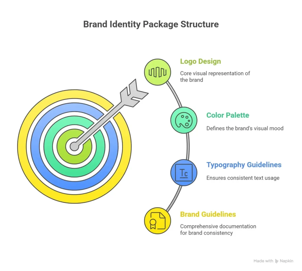 Brand Identity Package Breakdown: Logo, Typography, Colour Systems, Guidelines
