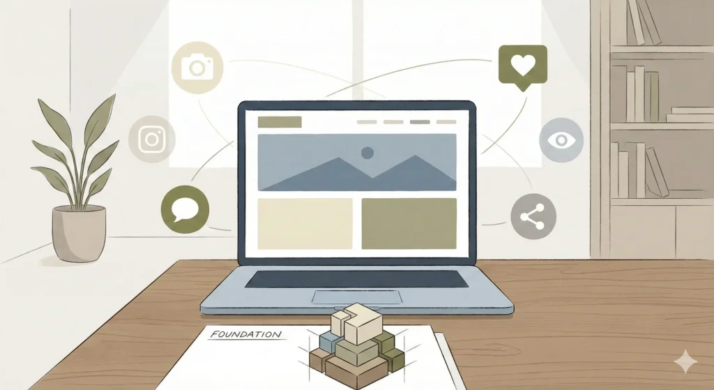 Website vs Social Media